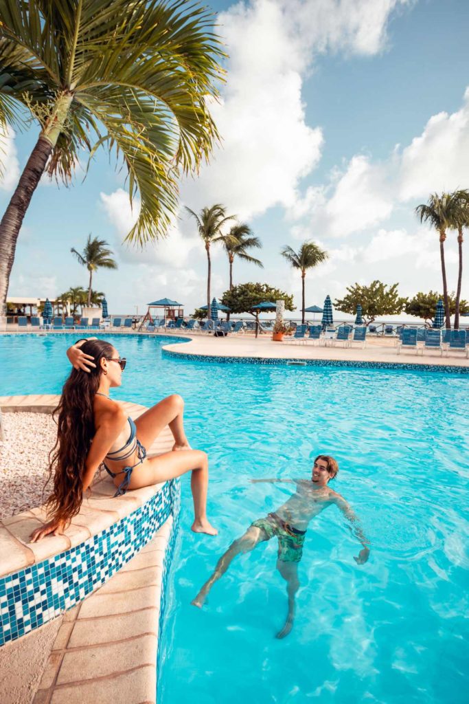 la plage pool, st maarten